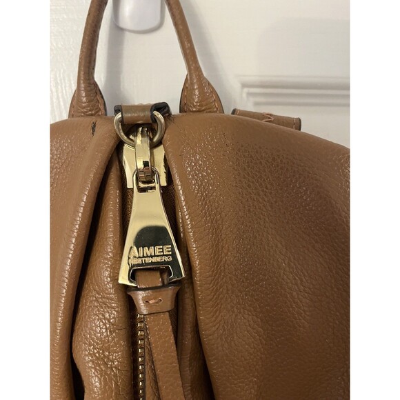 Aimee Kestenberg Tamitha Backpack Butterscotch Brown Leather Purse Bag MSRP $228 - Picture 3 of 7